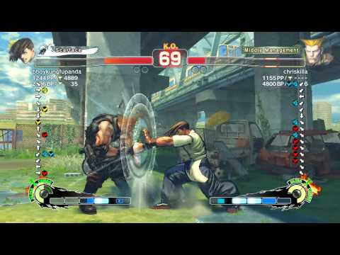 Ultra Street Fighter IV battle: Yang vs Guile