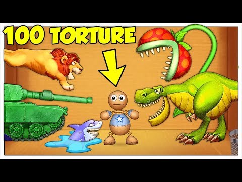 NON ENTRARE NELLA STANZA DELLE 100 TORTURE! - Kick The Buddy ITA