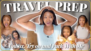 Travel Prep Chaos: Pack With Me for My Birthday Trip ✈️ Nails, Shein Haul, Walmart,