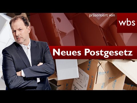 Neues Postgesetz: Darf jetzt jeder Postbote meine Pakete öffnen? | Anwalt Christian Solmecke