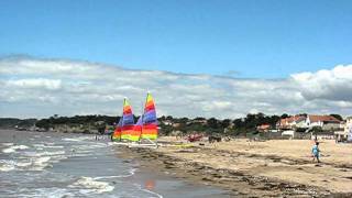 preview picture of video 'La Bernerie en Retz, France : grande plage'