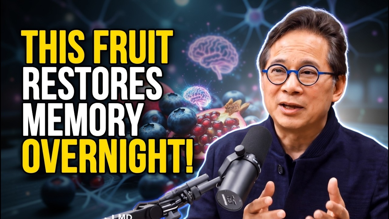 Seniors: Eat These 3 Fruits Before Bed to Repair Brain Cells & Boost Memory | Dr. William Li