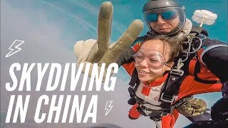 First Time Skydiving | Skydiving in China
