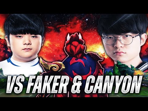 I'M AGAINST FAKER AND CANYON... WITH GHOSTBLADE?! | Kaostanza