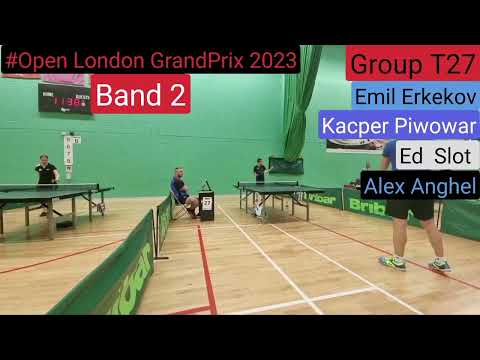 London Grand Prix 2023 🇬🇧 Band 2 Group T27!!! #tabletennis #ittf #international  #tournament