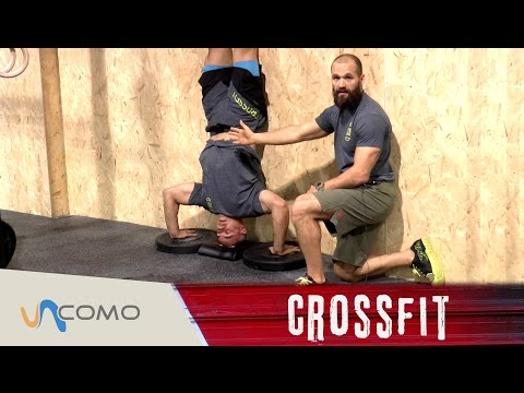 Entrenamiento de Crossfit - Handstand Push-Up