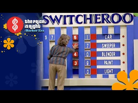 Excited Contestant Gets Lucky Playing SWITCHEROO For a New Car! - The Price Is Right 1984