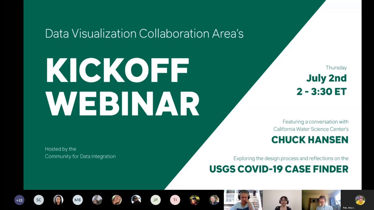 CDI Data Visualization Kickoff Webinar July 2, 2020