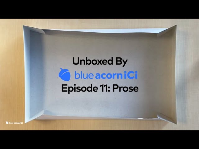 Blue Acorn iCi product / service