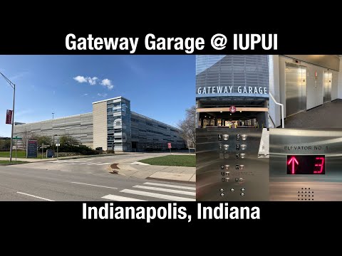 Murphy Hydraulic Elevators/Lifts - Gateway Garage @ IUPUI - Indianapolis, Indiana