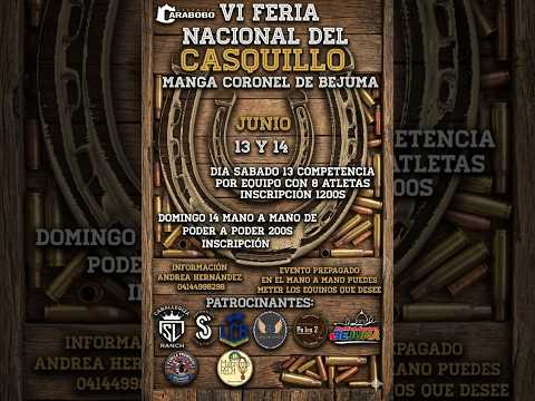 VI FERIA NACIONAL DEL CASQUILLO