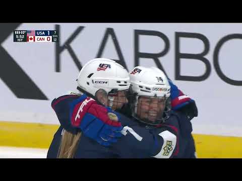 GOLDEN: U.S. Knocks Off Canada, 2-0, to Win Under-18 Women’s Worlds