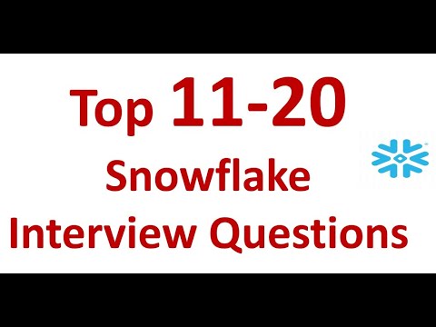 Snowflake Interview Questions and Answers || Top 11 to 20