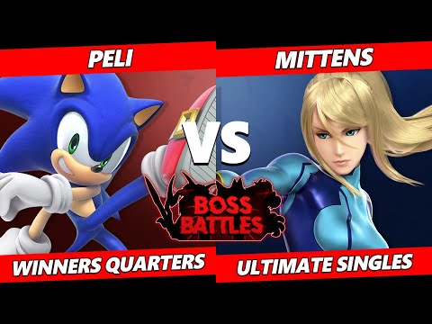 Boss Battles: Phase 1 Winners Quarters - Peli (Sonic) Vs. Mittens (ZSS) SSBU Ultimate Tournament