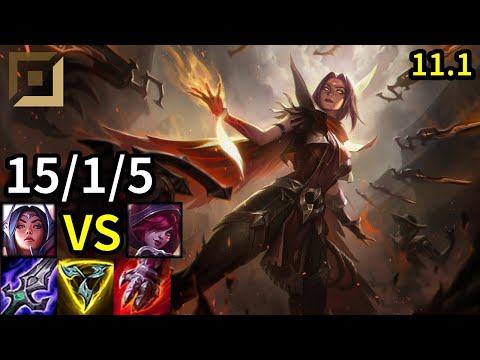 Irelia Bot vs Xayah - EUW Grandmaster | Patch 11.1