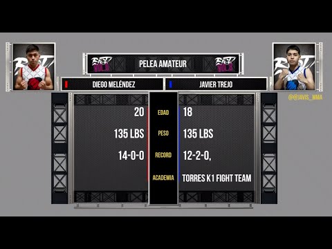 Diego Meléndez "Pantera" VS Javier Trejo "Super Javi"