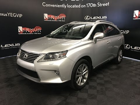 2015 Lexus RX 350 Sportdesign Silver Review Edmonton Alberta - Lexus of Edmonton