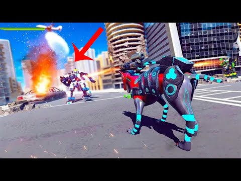Real Dog Robot War Game 2020 । Dog Robot Transformation War Game । Android Gameplay