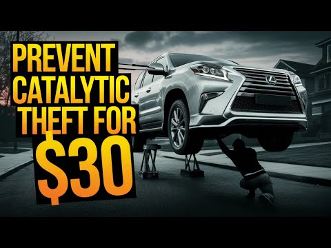 Stop Lexus GX460 Catalytic Converter Theft Once and For All - Easy DIY