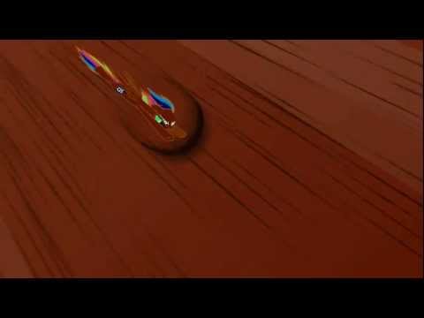 Rainboom in the Dark (tiny clip) (RGB Inversion)