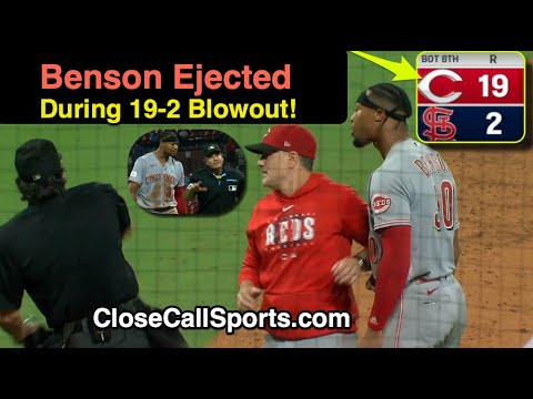 E238 - Will Benson Ejected During 19-2 Blowout Game After Following Umpire Phil Cuzzi