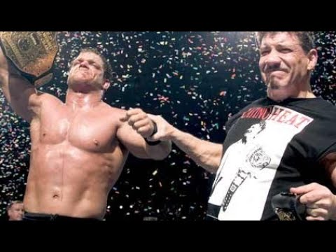 Chris Benoit wins the world heavyweight championship at wm 20