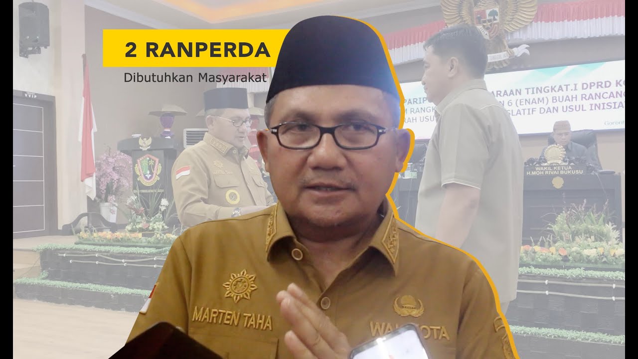 Pemerintah Kota Gorontalo Usulkan Ranperda PTSP dan Penyediaan Prasarana dan Utilitas