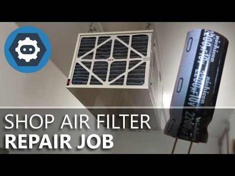 Jet Air Filter Repair - Capacitor Replacement