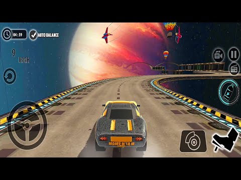 Impossible Car Tracks 3D Impossible Stunt Driving || Level-14