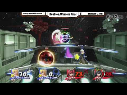 BSG Barrel Bash 3 (Smash 4 Doubles) - Crazycolorz5 & Karinole vs -Erulasse- & JDB!
