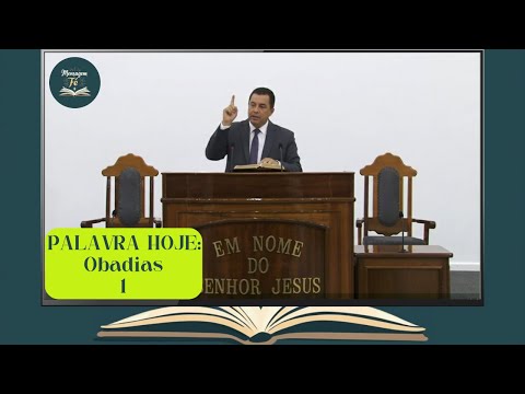 Mensagem de Fé ONLINE – Obadias 1