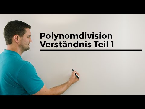 Polynomdivision Verständnis Teil 1, Polynomdivision verstehen | Mathe by Daniel Jung