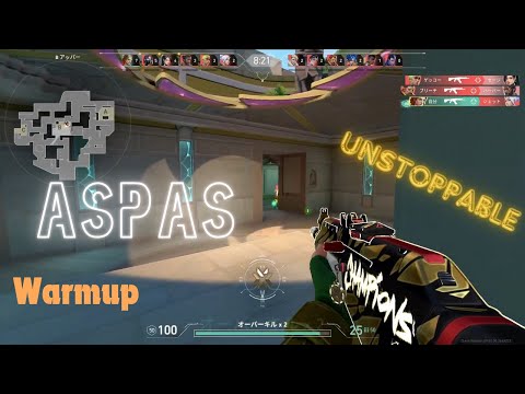 ⚡ Aspas on FIRE! Unstoppable Valorant Deathmatch Warm-Up | Epic Aim Showdown 🎯