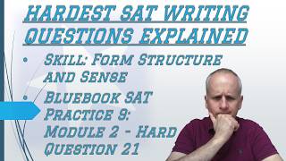 Hard #satwriting Conventions: Creating a Coherent Comparison Using Bluebook 9 Hard Module 2 Q 21