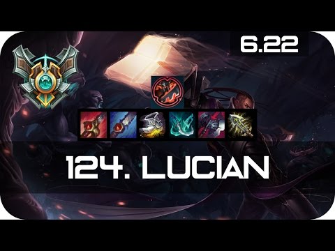 Lucian Jungle vs Shyvana Master Preseason 7 Season 7 s7 Patch 6.22 2017 Gameplay Guide Build