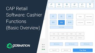 CAP Retail Software: Cashier Functions (Basic Overview)