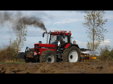 Ploughing | CASE INTERNATIONAL 1455XL w/ Open Pipe | Extreem Sound | Pure Sound