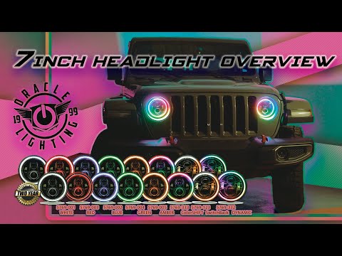 Oracle Lighting High Powered 7-Inch Headlight Comparison