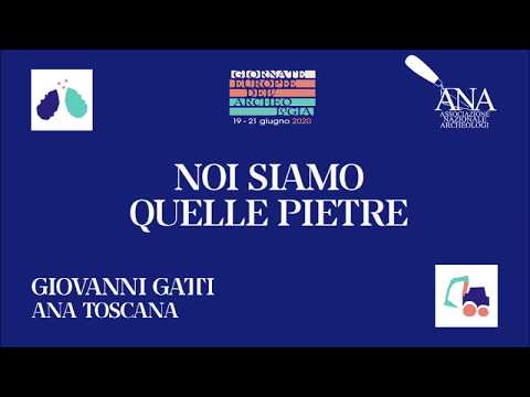 Noi siamo quelle pietre.