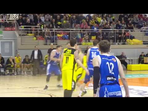 I liga Koszykówki Mężczyzn 2017 Play-Off Max Elektro Sokłó-Multikredyt Pogoń Prudnik fragment