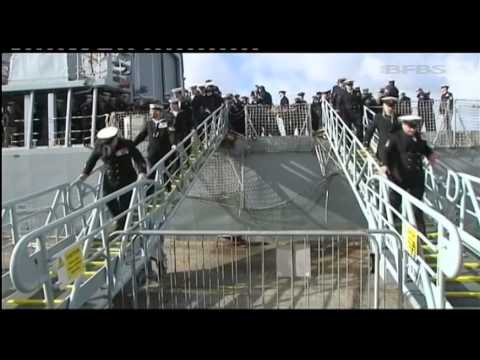 HMS Westminster Returns to Portsmouth 27.02.14
