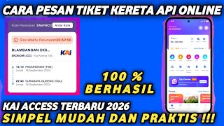 Download lagu SIMPEL MUDAH DAN PRAKTIS ‼️ CARA PESAN TIKET KERETA API ONLINE DI KAI ACCESS TERBARU 2026 mp3