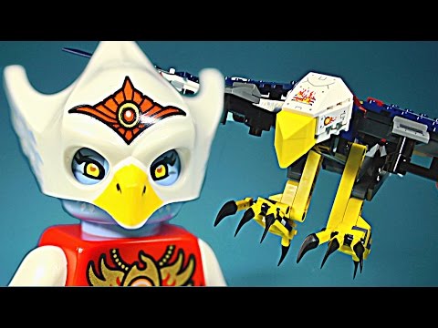 Vidéo LEGO Chima 70142 : Le planeur Aigle de Feu d'Eris