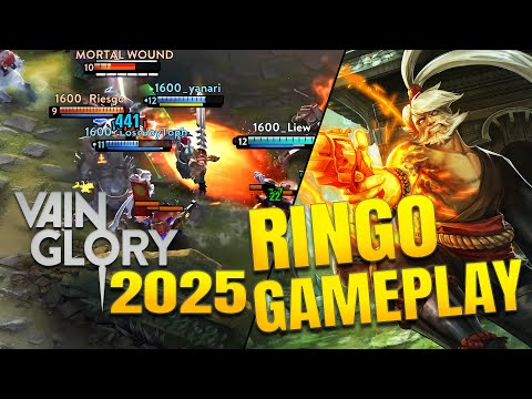 HUGE BURST DAMAGE!!! | CP Ringo | Vainglory 2025 3v3 Gameplay