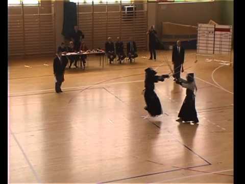 12'th Baltic Cup - kyu class semifinal- Szydlak(aka) vs. Zalewski(shiro)