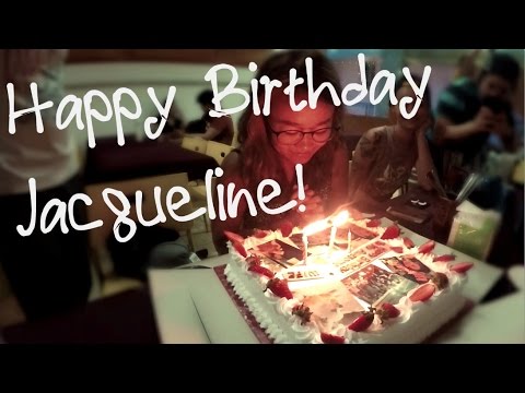 Happy Birthday Jacqueline