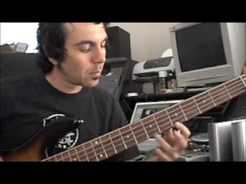 Adam Nitti Basic Tapping Part 2: Exercise 1, Bass Musician Magazine