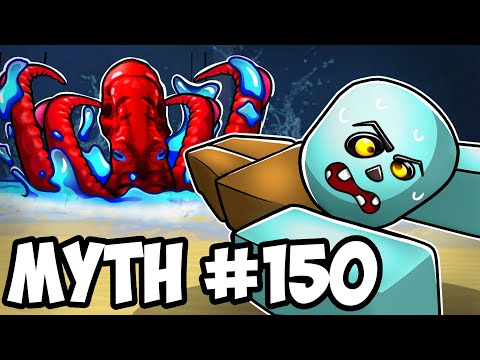 I Busted 150 MYTHS in Roblox The Strongest Battlegrounds
