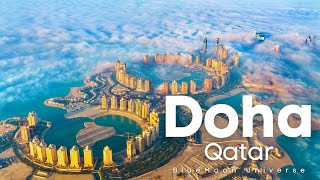 Doha City in Qatar Tour in 4K BlueMoon Universe
