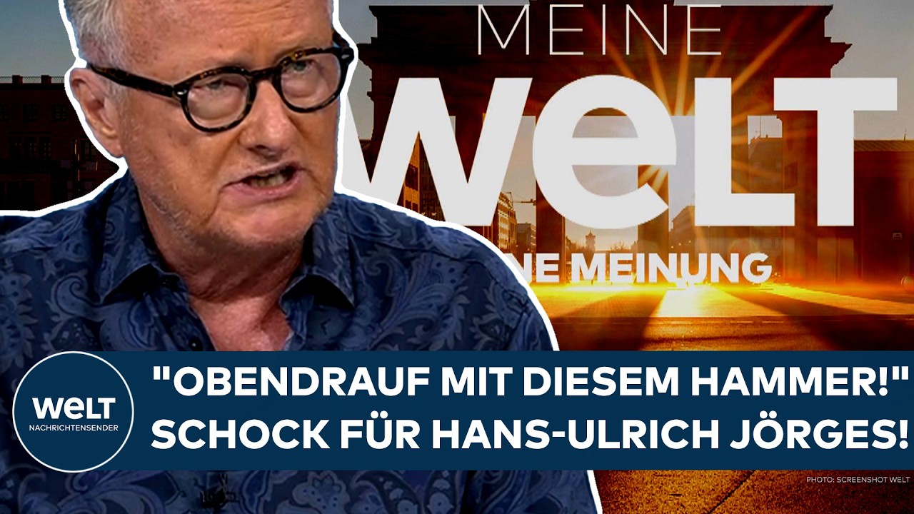 DEUTSCHLAND: "Obendrauf mit diesem Hammer!" Schock für Hans-Ulrich Jörges!